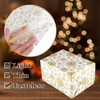 CHRORINE Christmas Wrapping Paper Snowflake Tissue Paper with Snowflake Stikers