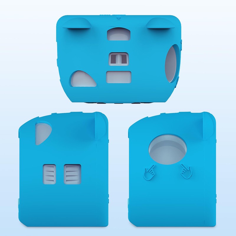 BCWXION Silica Gel Protective Cover for Takara Tomy, Punyurunzu, Waterproof,