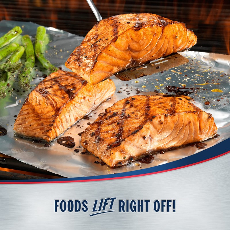 ALCAN Aluminum Foil Non-Stick Baking, 12 Inches x 80 Feet