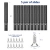 Ravinte 14 Inch Soft Close Drawer Slides 5 Pairs 10