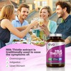 Milk Thistle Tablets - High Strength 4000mg Supplement - 180