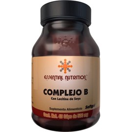 Essential Nutrition, Complejo B 45 Cápsulas de 500 mg