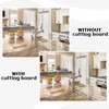 Acrylic Cutting Board Non Slip Clear Cutting Board with Counter