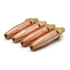 Flame Tech Scorpion Tip Propane Natural Gas Victor Style Cutting Torch Tip Kit - Sizes 0-3