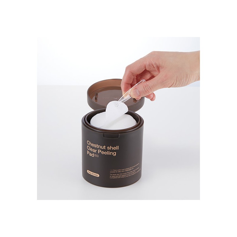 Mediheal Chestnut Peel Exfoliating Smooth Texture Pads 60 Sheets /