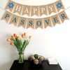 SWSATYW Burlap Happy Passover Banner Party Decoration Mantel Fireplace Garland