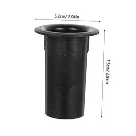 LALAFINA 12 PCS Plastic Speaker Port Tubes Replacement Bass Reflex Accessory for Improved Airflow for Home Portable Speakers