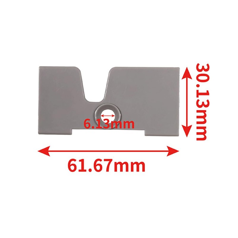 VHEUHZ Grey Complete Door Lock Fridge Door Lock for RM7