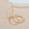 Gadilay Gold Earrings 14K Gold Hoop Earrings for Women with