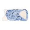 Dog Jean Coat Warm Cold Weather Plush Denim Pet Jacket