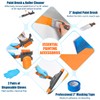 PinStone 22pcs 12"-18" Adjustable Large Paint Roller with Tray &