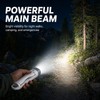 MVIOCS Solar Flashlight Lantern, High Lumens Rechargeable LED RGB Mood
