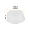 PATIKIL 7" to 6.7" to 6" Duct Reducer, Duct Connector