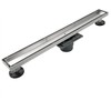 Neodrain 36-Inch Linear Shower Drain with Tile Insert Grate, Professional