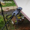 Acpetdr Tarpaulin Clips, Tarp Clips,Heavy Duty Lock Grip Clamps(6 Pieces),Shark