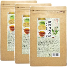 Mugwort tea tea bags Ryukyu mugwort tea 10 sachets x 3 bags Made in Okinawa Prefecture with fuuchiba Domestic tea bags Mugwort tea Okinawa Niko Niko Genki Island brand