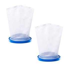 Sand & Silt Filter Bag Compatible with Pool-Blaster Max, Pool Vacuum Mesh Replacement for Catfish Ultra, iVac 250, iVAC C2, Volt FX-4 and Jacuzzi JPV200 Pool Vacuums Bag, P30X022SS / PBW022SS-2 Pack