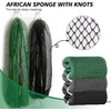 Esponja de red africana Mifeloy Paquete de 3 estropajos exfoliantes