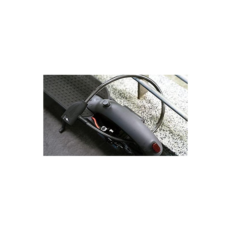 Ulac AL7P THE BEE GO Bicycle Key 110db Alarm Cable