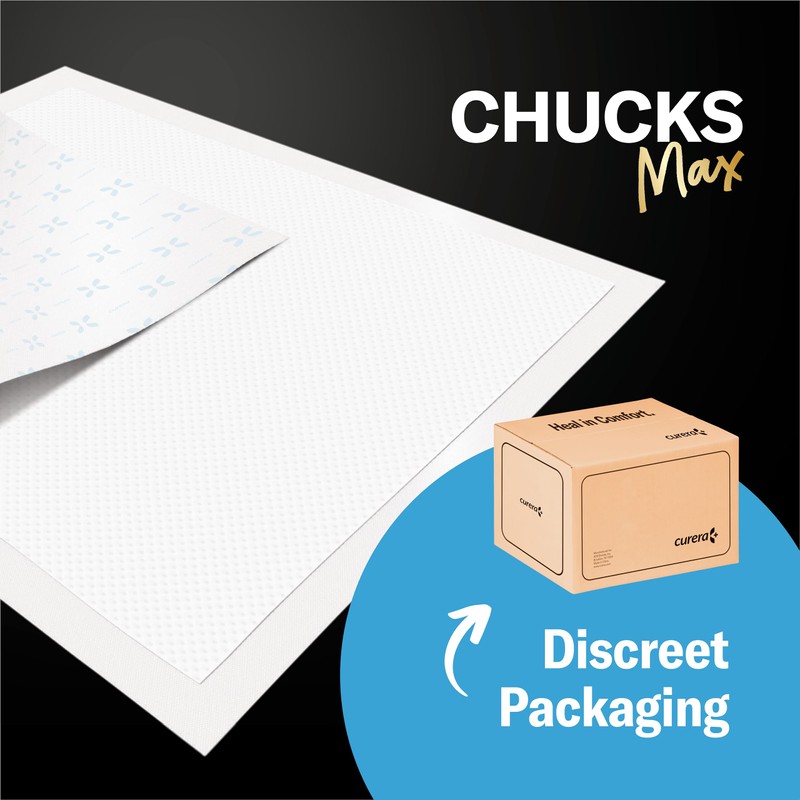 Curera Chucks MAX Hospital Bed Pads Disposable Adult 36 x