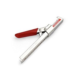 Swing-A-Way Comfort Grip Jar Opener | 7.5-Inch | Adjustable Multifunctional Stainless Steel Can Opener with Gripper| Arthritis Friendly Red Soft Rubber Grip Handle | Kitchen Accessories