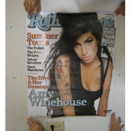 TRENDS Amy Winehouse Rolling Stone Magazine Cover Music Legend Celebrity Poster Print 22x26.5
