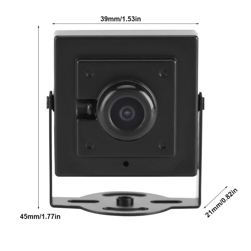 Mini HD 700TVL 100° Wide Angle 2.1mm Lens Security Camera