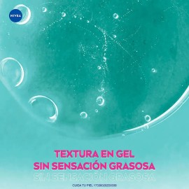 Nivea Gel Facial Refrescante con Ácido Hialurónico, Absorción Rápida y Efecto Mate, 200ml