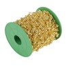 60M Roll Pearls String, 3+8mm Artificial Shinny Simple Pearls Bead