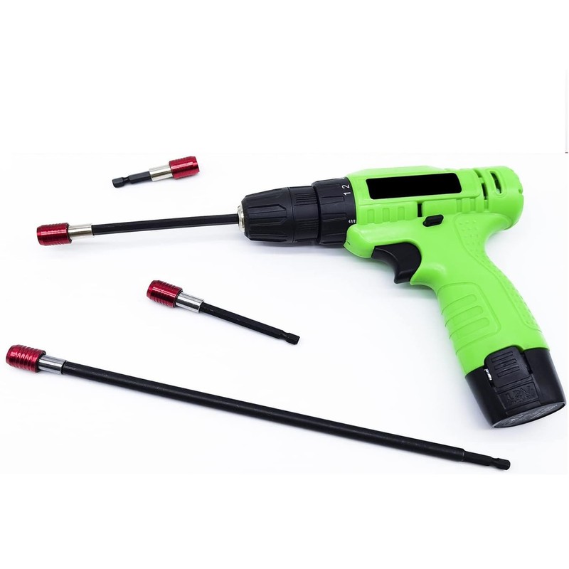MEZOKUCEL Drill Bit Extension Set,4Pcs Magnetic Drill Screwdriver Bit Holder