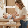 CEUTNIZ Quilted Baby Diaper and Wipes Pouch Portable Mommy Bag