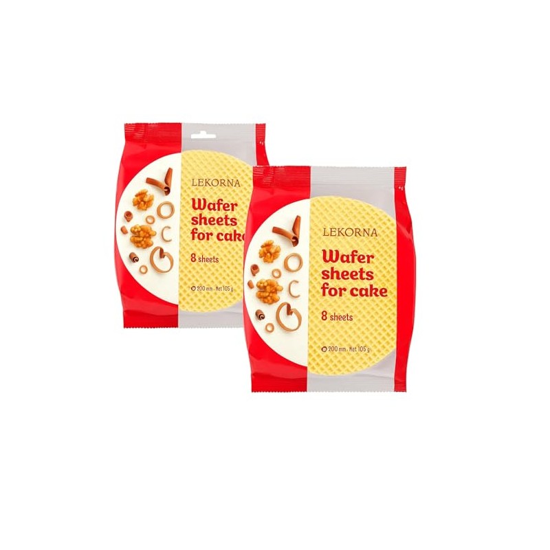 2 pack Tort Wafers "Classic"