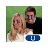 Party Animal Indianapolis Colts Team Eye Black Strips- 3 Pairs