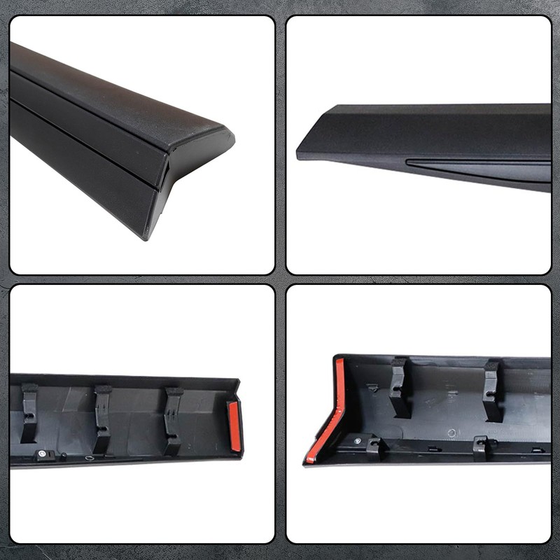 SecosAutoparts Front Passenger Side, Lower Door Molding Trim, Fit for