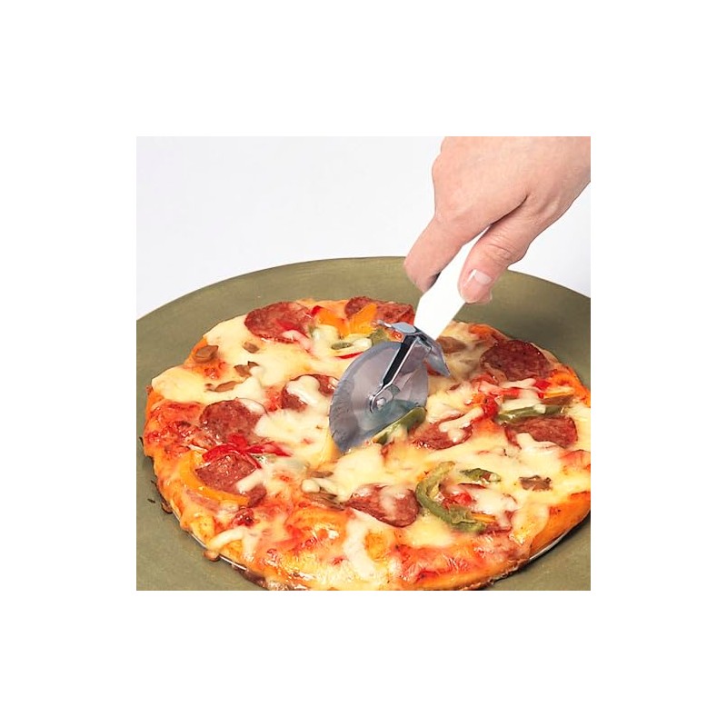 Kai KAI KITCHEN DH8045 Easy to Grip Pizza Cutter Rotating