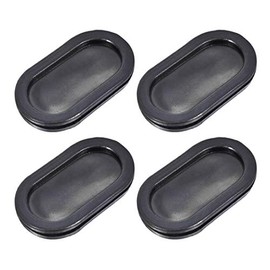 uxcell Wire Protector Oil Resistant Armature Oval Rubber Grommets 30x65mm Mounting Dia 4Pcs