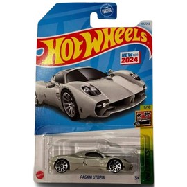 Hot Wheels Silver Pagani Utopia Car, HW Exotics 5/10
