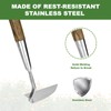 Haliaeetus Sickle Hoe, 58'' Long Handle Japanese Hand Hoe for