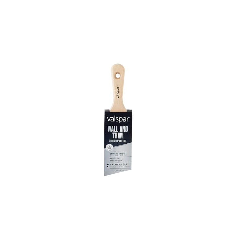 Valspar® Wall and Trim Precision and Control Short Angle Brush,