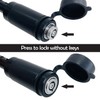 Sutekus 5/8" Trailer Hitch Lock Anti-Theft Steel Locking Hitch Pin