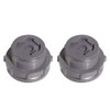 QuQuyi 1.5 Inch PVC Bulkhead Water Tank Connector Adapter Fitting