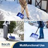 Yocada Snow Shovel for Driveway Home Garage Snow Removal with