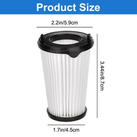 MZY LLC 8 Pack VAF-1TM Filter Replacement for Electrolux Ergorapido Stick Lightweight Cordless Vacuum Cleaner EHVS2510AW VS3510AR（Standard＆Pet Version),Vacuum Part# EL65522