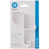 iDesign Over Door Double Hook for Closet, Bathroom, or Dorm,