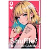 TRILLION GAMING PLAYING CARD 4 COLOR Playing Cards (PIANO BLACK)