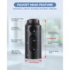 iVIGA Faucet Sprayer Head Replacement: Stainless Steel Oil Rubbed Bronze