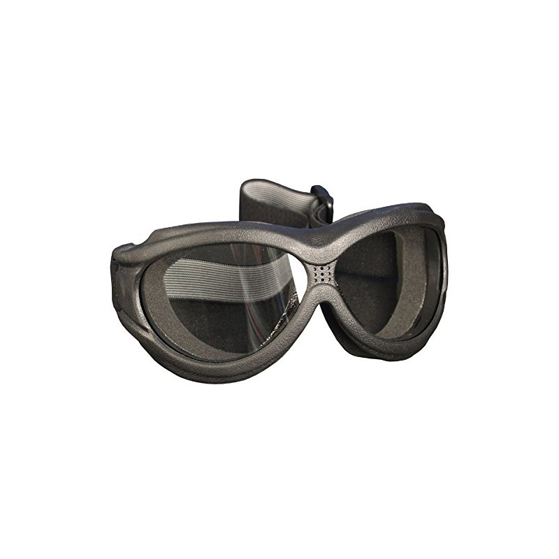 Hot Leathers Big Ben Motorcycle Goggles Clear Lense Fit Over