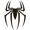 AK- Black Spider Logo Vinyl Stickers for Laptop | Tablet