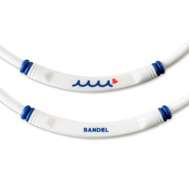 BANDEL バンデル BANDEL×muta Healthcare BOLD Necklace Lite Sports White 52cm 磁気 肩コリ 血行改善 ボールドネックレス ライトスポーツ 磁気ネックレス