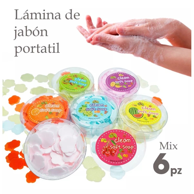 Clean Soft Soap Láminas De Jabón Para Manos Papel Jabon